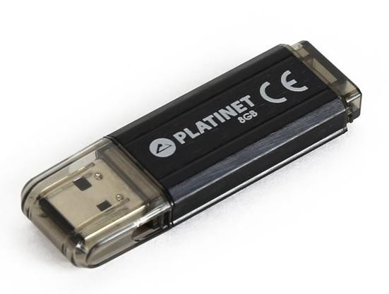 PLATINET USB 2.0, 8GB, Black