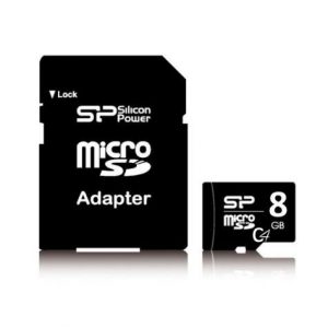 MicroSD, 8GB, Class 4