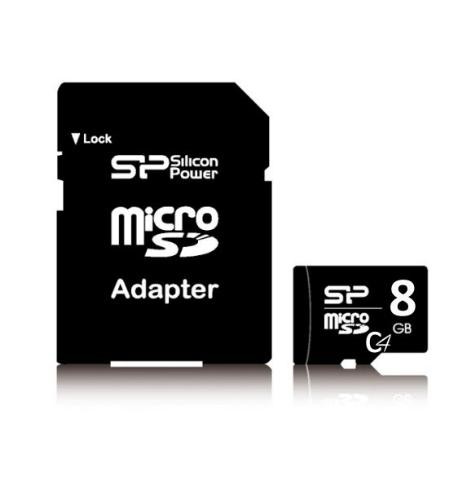 MicroSD, 8GB, Class 4