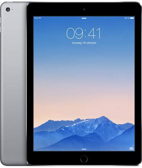 Apple iPad Air 2 Space Gray MGL12TY/A 9.7-Inch Retina Display, 16GB, Wi-Fi